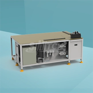 风阀角码铆接工作站